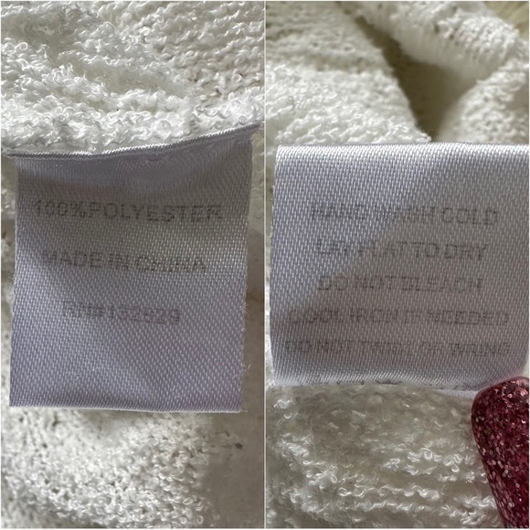 Superdown x Revolve Sweater Long Sleeve V Neck Knit White Black M - Picture 8 of 12